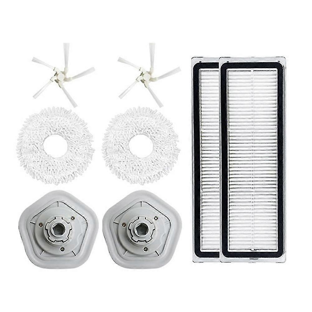 For Dreame W10 Vacuum Cleaner Mop Pad Holder Cloth Filter Side Brush