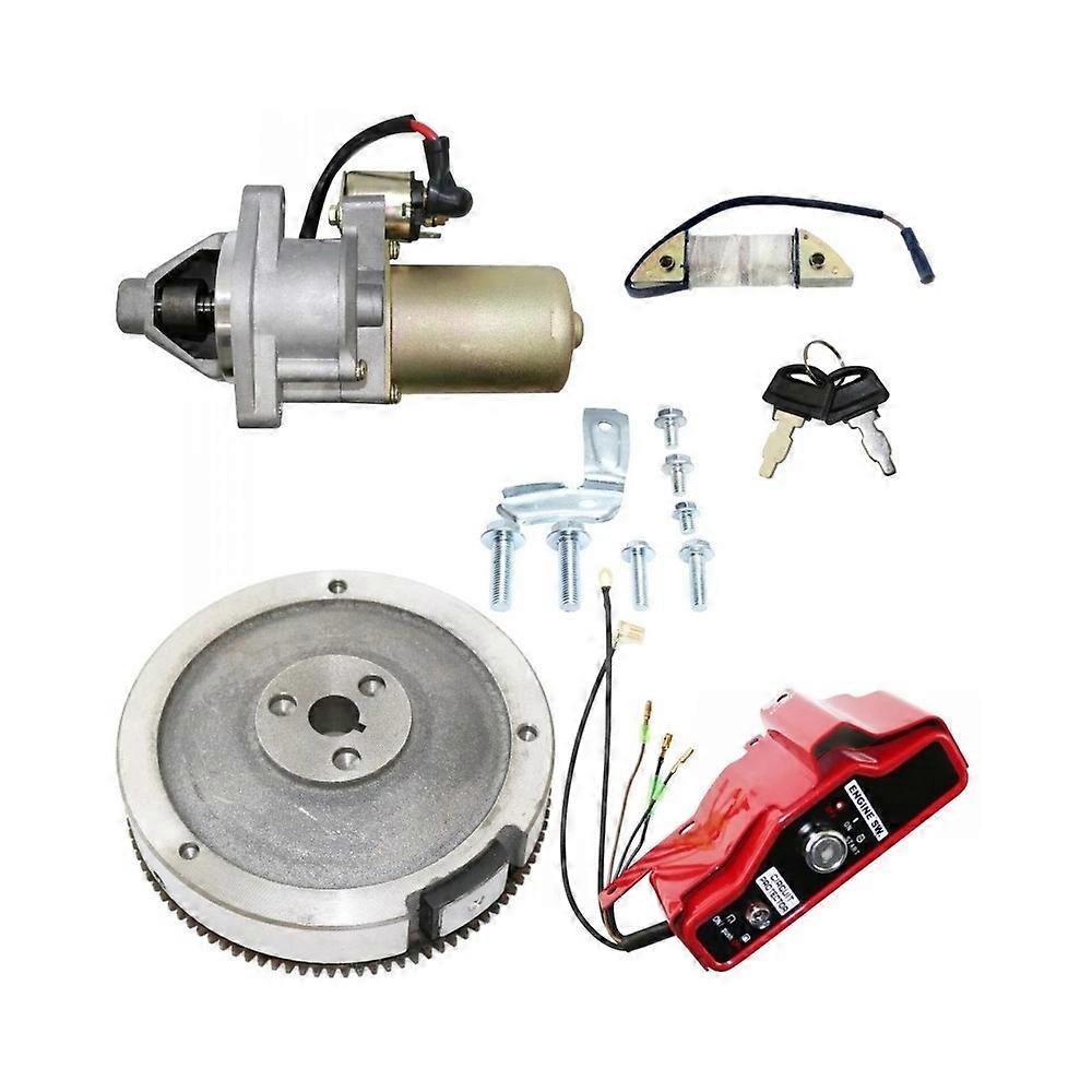 مجموعات بدء الكهربائية GX270 لهوندا GX270 GX240 مولد الإسكان بداية المحرك دولاب الموازنة تهمة لفائف التبديل