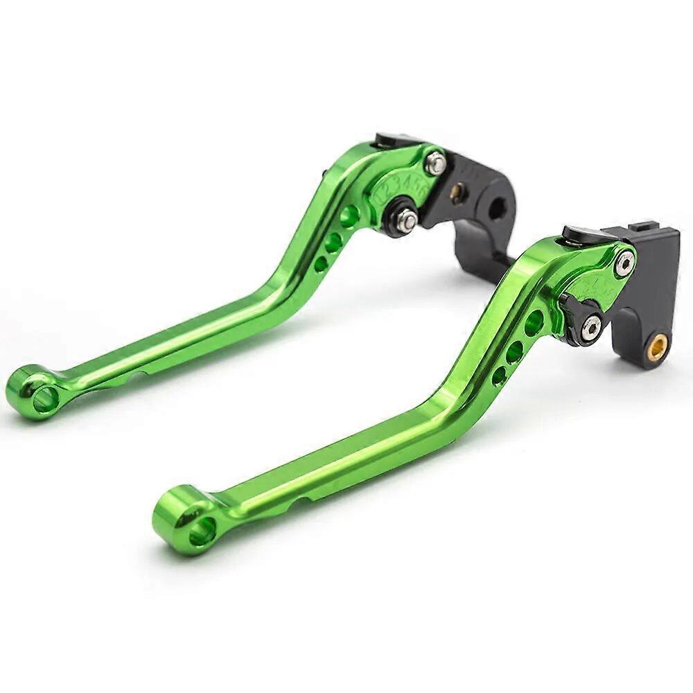 CNC Aluminium Brems- & Kupplungshebel Für Kawasaki Z900RS (2018) – Faltbar, Verstellbar, In Gold-Schwarz