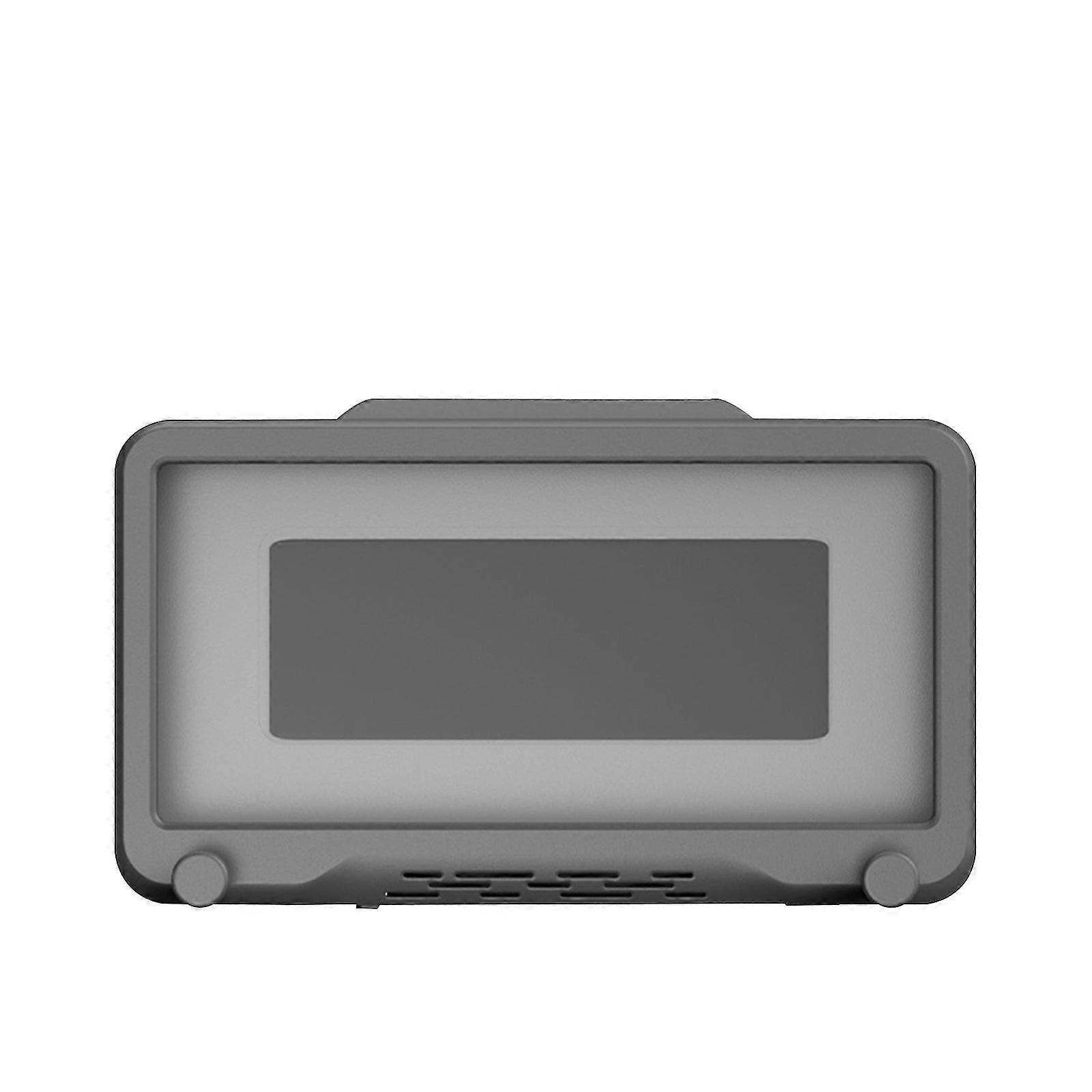 Shower Mobile Phone Bracket, Waterproof Transparent Screen Wall Hanging Mobile Phone Bracket, Storage Box With 2 Hooks