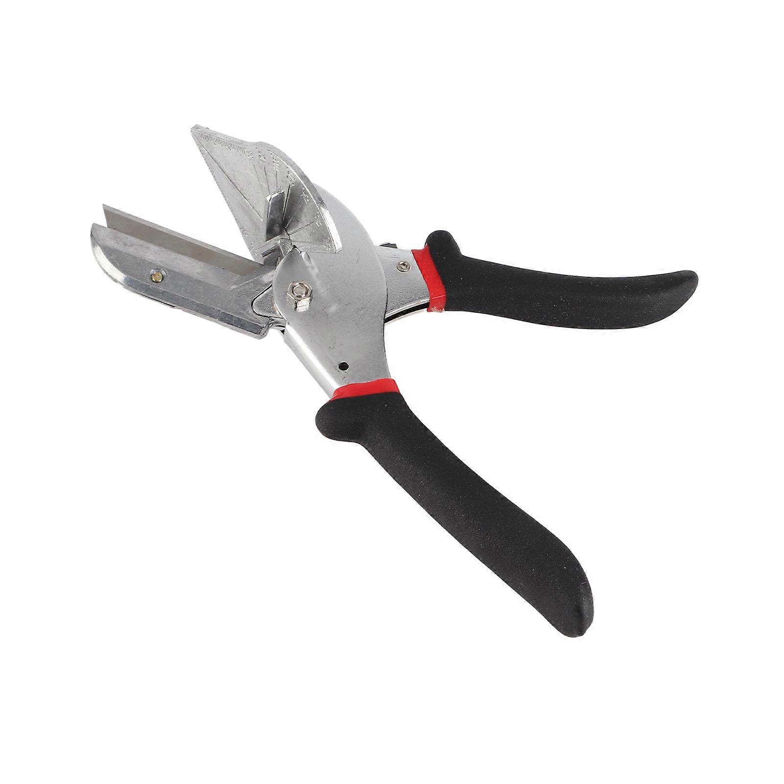 Multifunctional Angle Shear Cutter Non-Slip Black Handle Hand Tool compatible Cutting Thin Wood