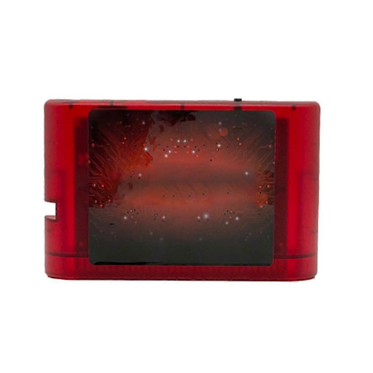 Gaming Memory Card Adapter Game Storage Burning Card For Sms32x Osv3.63.8 Version Flashcard(red)