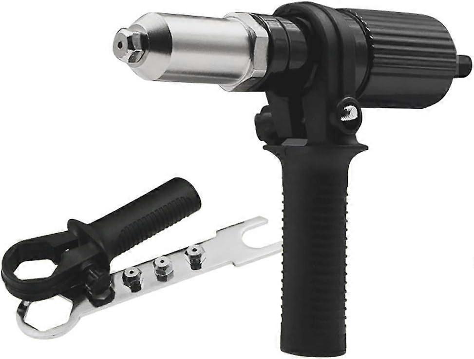 Rivet Gun Adaptor for Cordless Drill Electric Nut Riveting Riveter Insert Tool