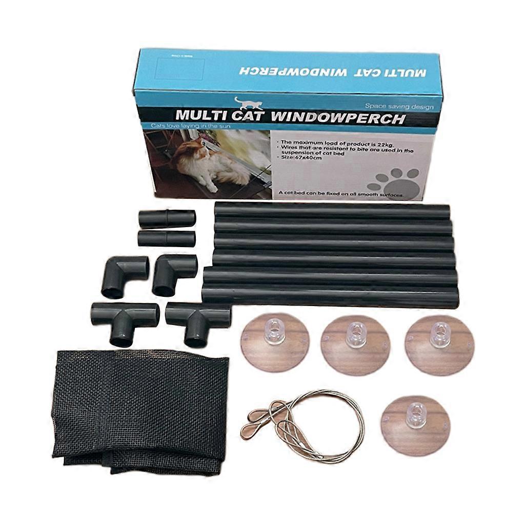 Kitty for Cat Basking Window Hammock Mounted Perch Easy to Assemble Durable for