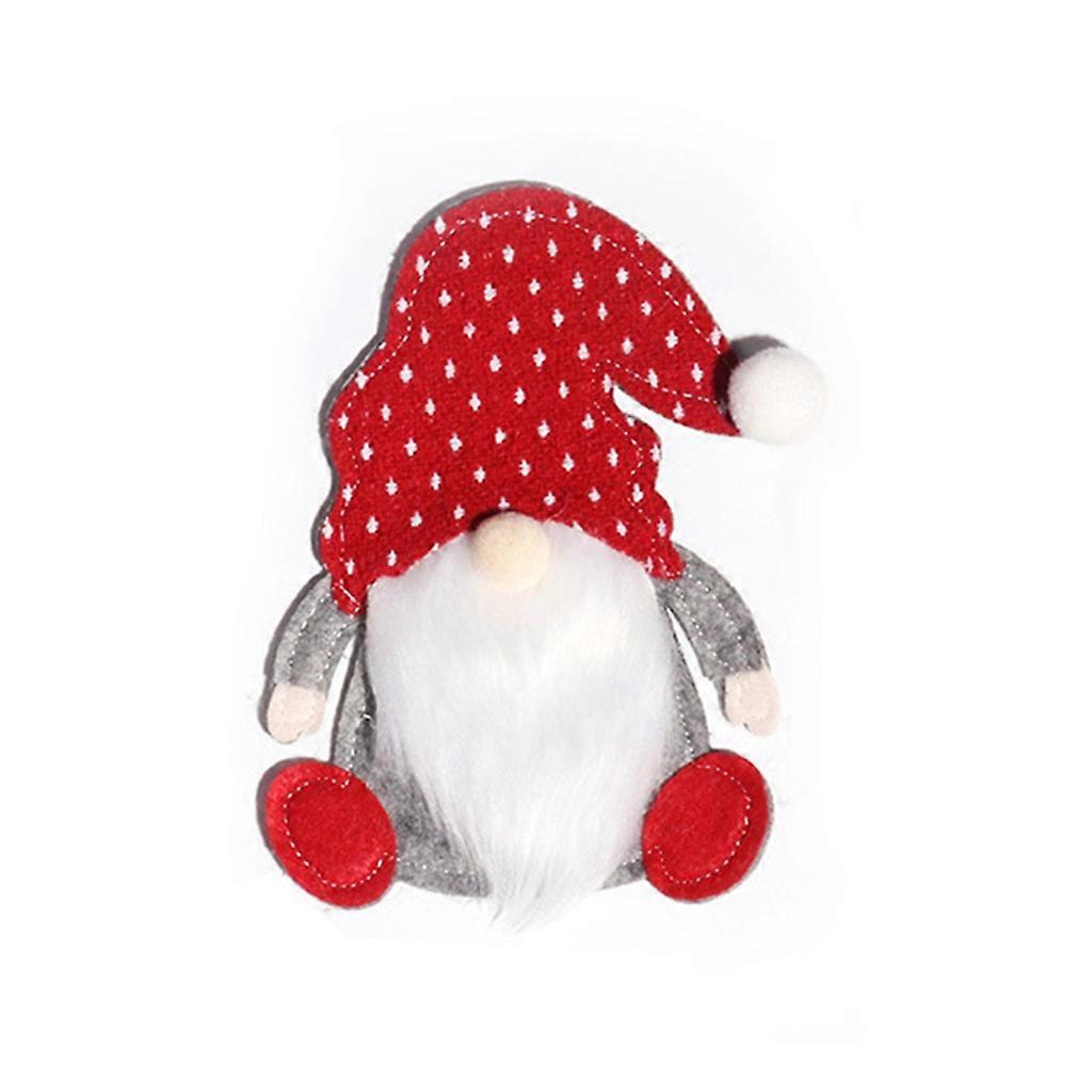 Christmas Gnome Silverware Tableware Holders Faceless for Doll Knife Spoon Fork