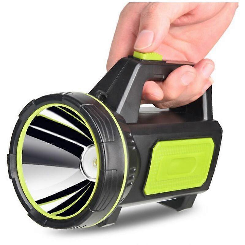 Torch Torch Outdoor Strong Light LED Torch Rechargeable Ultra Bright Portable Searchlight (Green