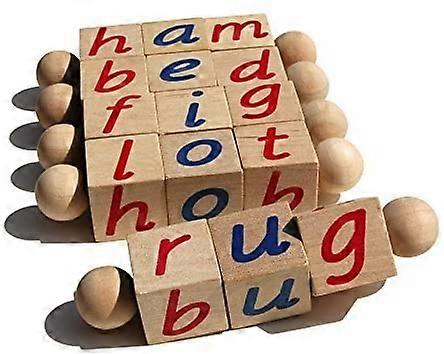 Phonetic Reading Blocks - Beginners Phonetics Textbook - Preschool