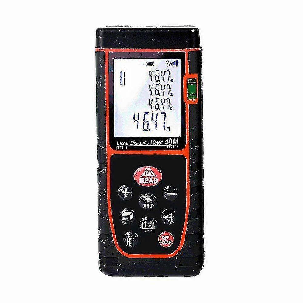 laser Raddle 40m High Precision Laser Raders Portable Infrared Measuring Instrument Item Rule Red
