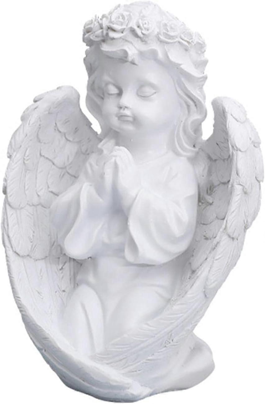 Prière Chérubin Résine Chérubin Statue Ange Ailé Ornement