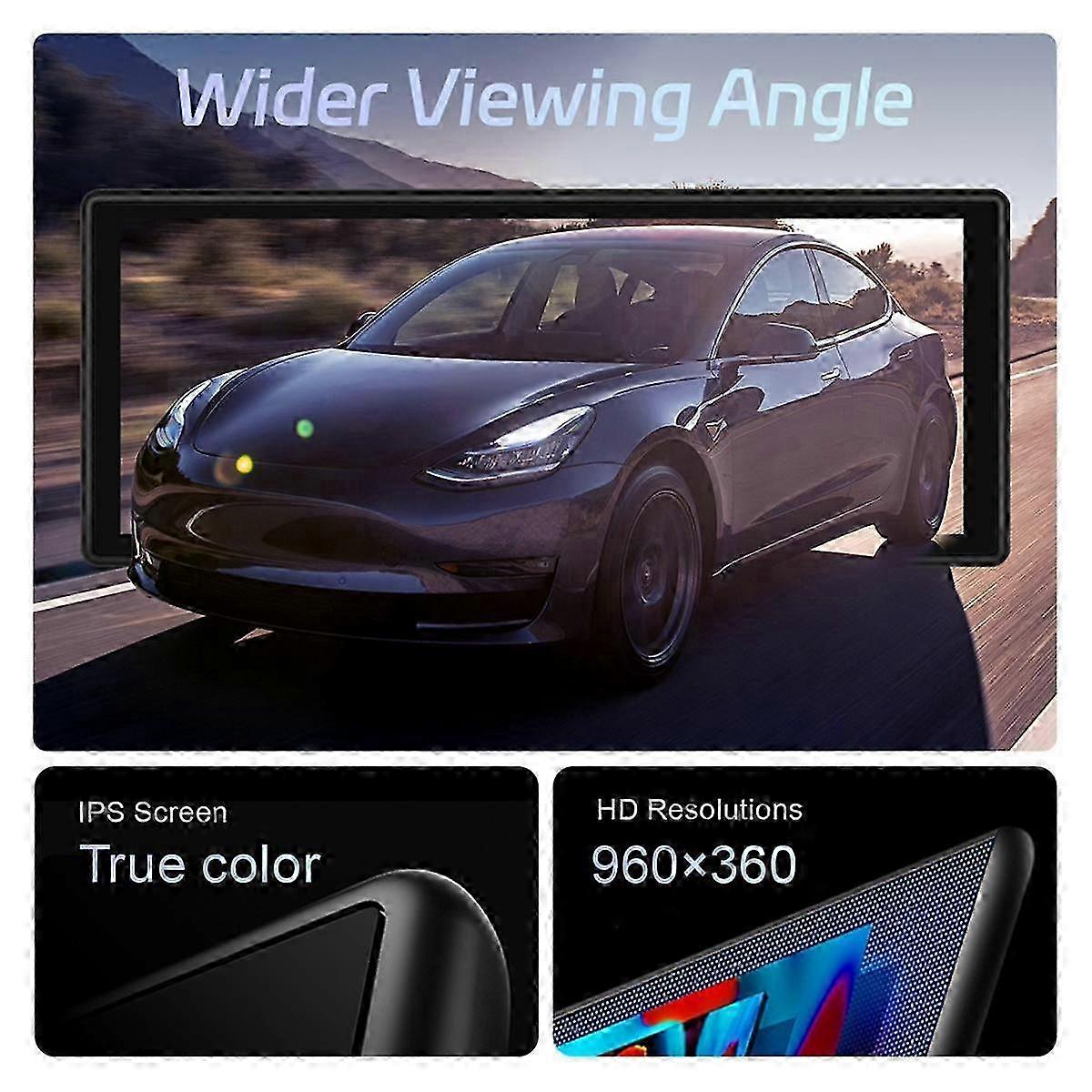 6,2-Zoll-Hud-HD-Ips-Dashboard-Bildschirm für Model Y 2017-2023 Instrumenten-Dashboard-Head-up-Display