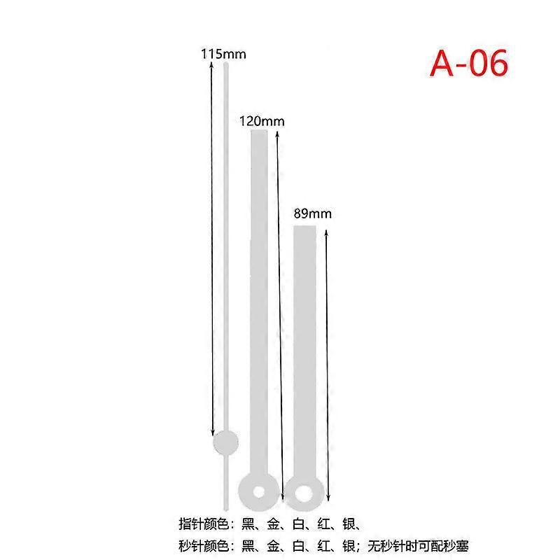 10 Sets Clock Hands Professional DIY Wall Clock Hands Replacement Clock Accessories