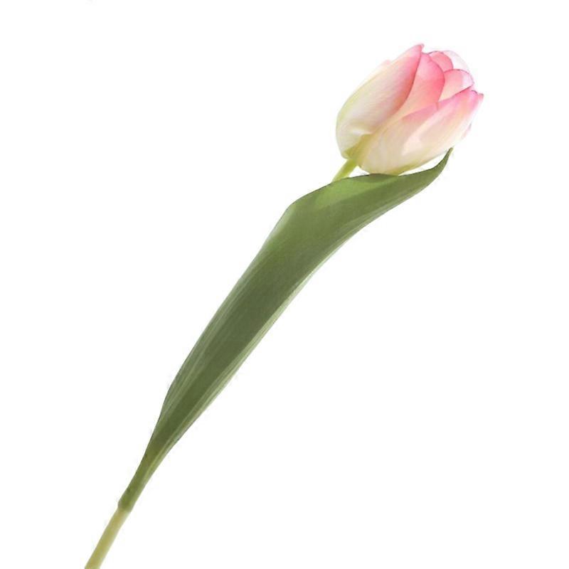 Single Branch Simulation Flower Easy Care Realistic No-fading No Withering Table Centerpiece Artificial Tulip for Wedding Qinhai