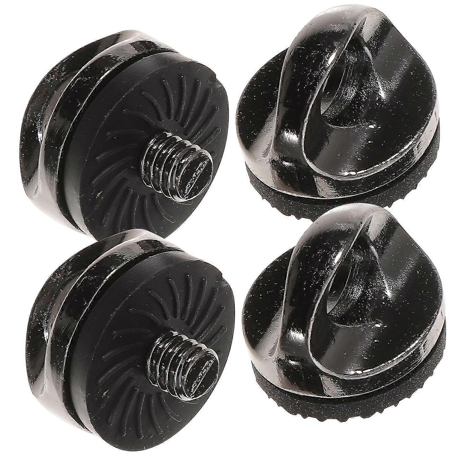 4pcs Camera 1/4 Inch Thread Screw Shoulder Strap Mounting Screw Camera Supply