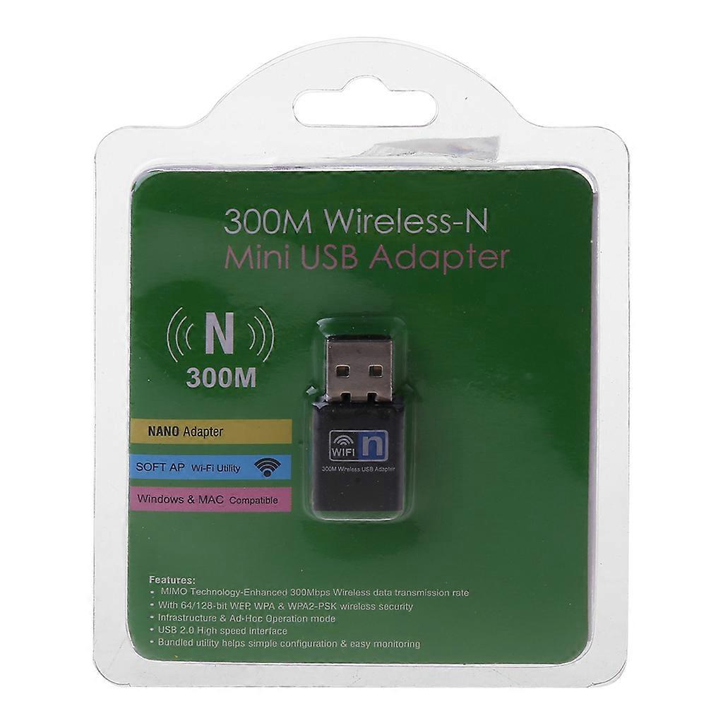 300Mb Wifi Adapter RTL8192 USB Network Receiver Wi-Fi LAN Adapter pentru notebook