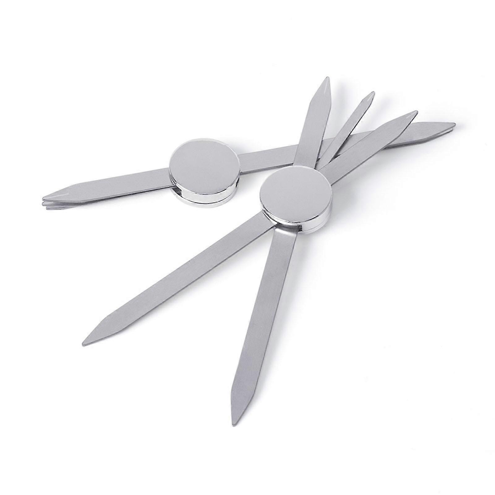 Golden Ratio Eyebrow Ruler - Professional Stainless Steel 3 Point Positioning Tool for Beauty Salon and Beginners