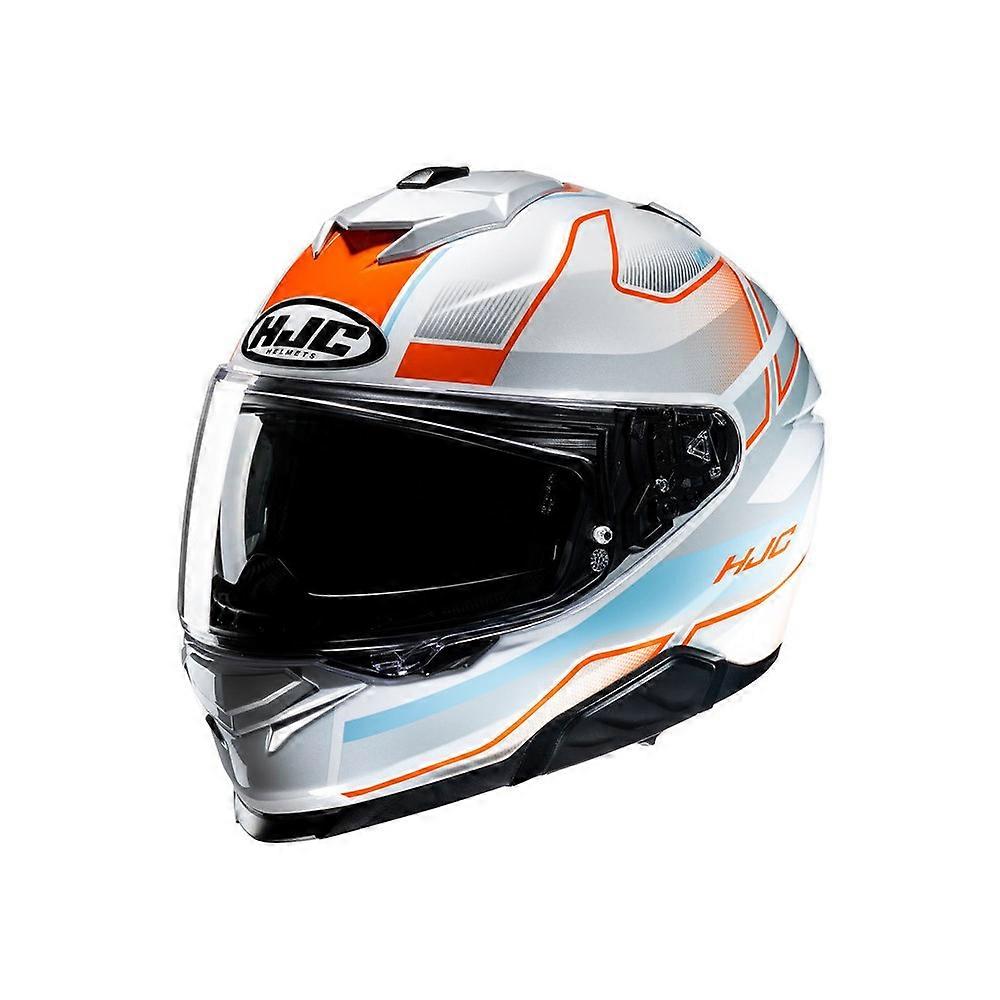 Helmets HJC Iorix silver/orange I71IORMC27