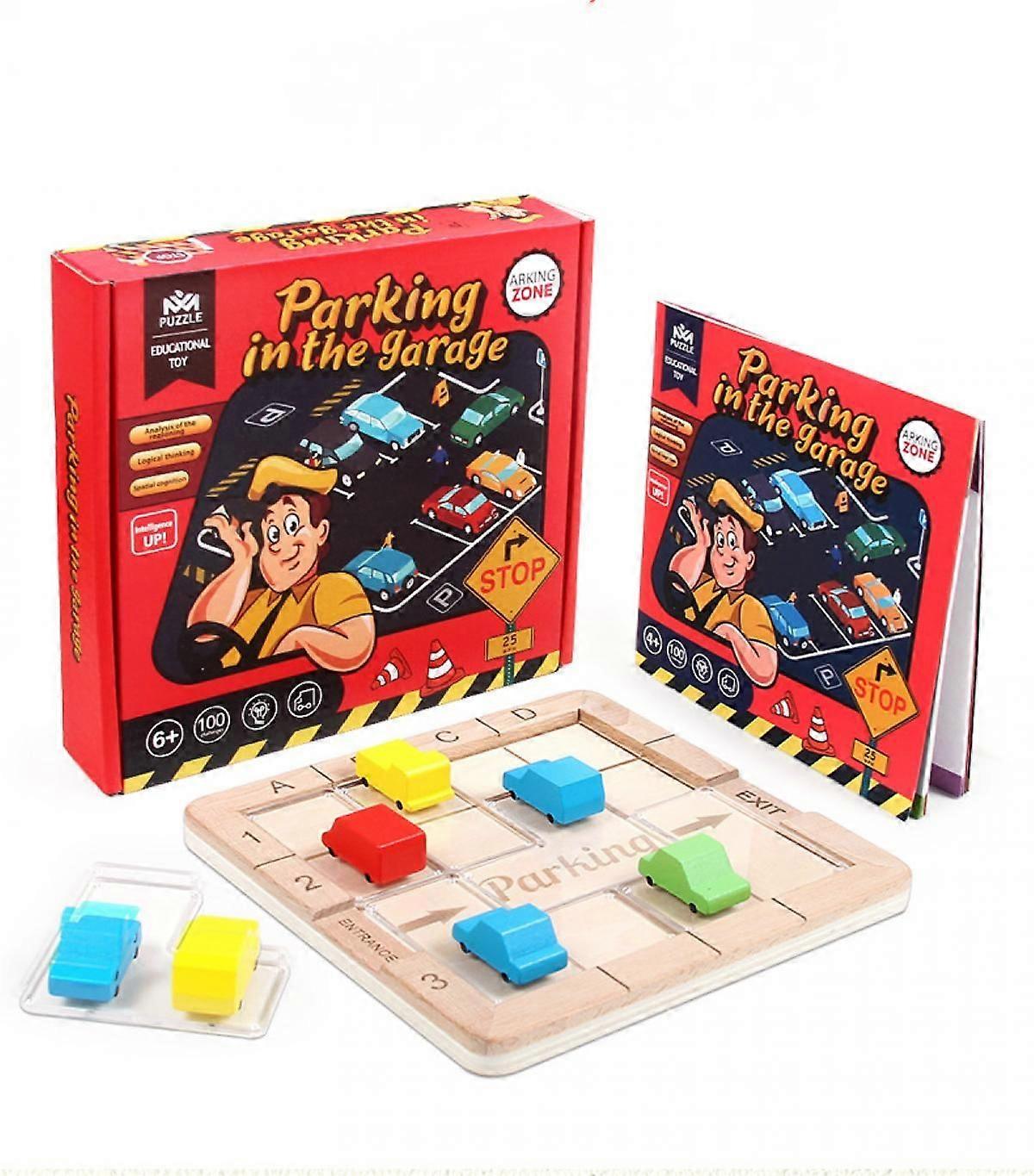 Traffic Jam Logic Game and STEM Toy for Boys and Girls Ages 5 and Up - Junior Version