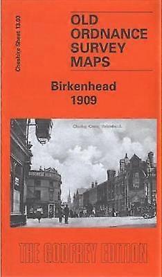 Birkenhead 1909 by Kay Parrott Sheet map folded Book
