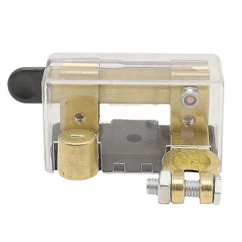 Car Battery Disconnect Switch Isolator Power Cut Off Knife Blade Switch for Marine Car Boat Negative Terminal A
