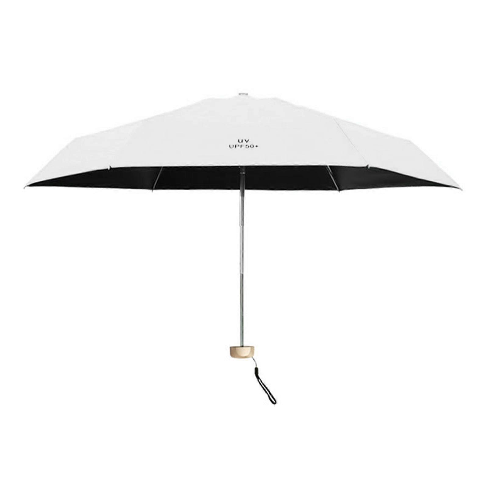 Lightweight Mini Foldable Sun Umbrella for Dual Use, Windproof and Portable