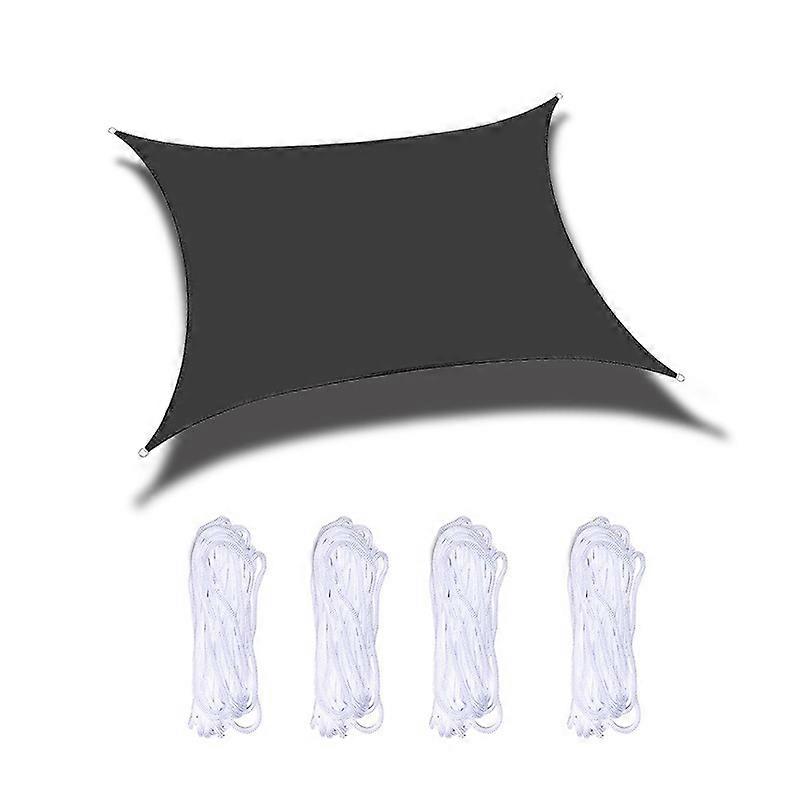 Tenda da sole da giardino all'aperto a vela impermeabile anti-UV, dimensioni: 5m x 5m