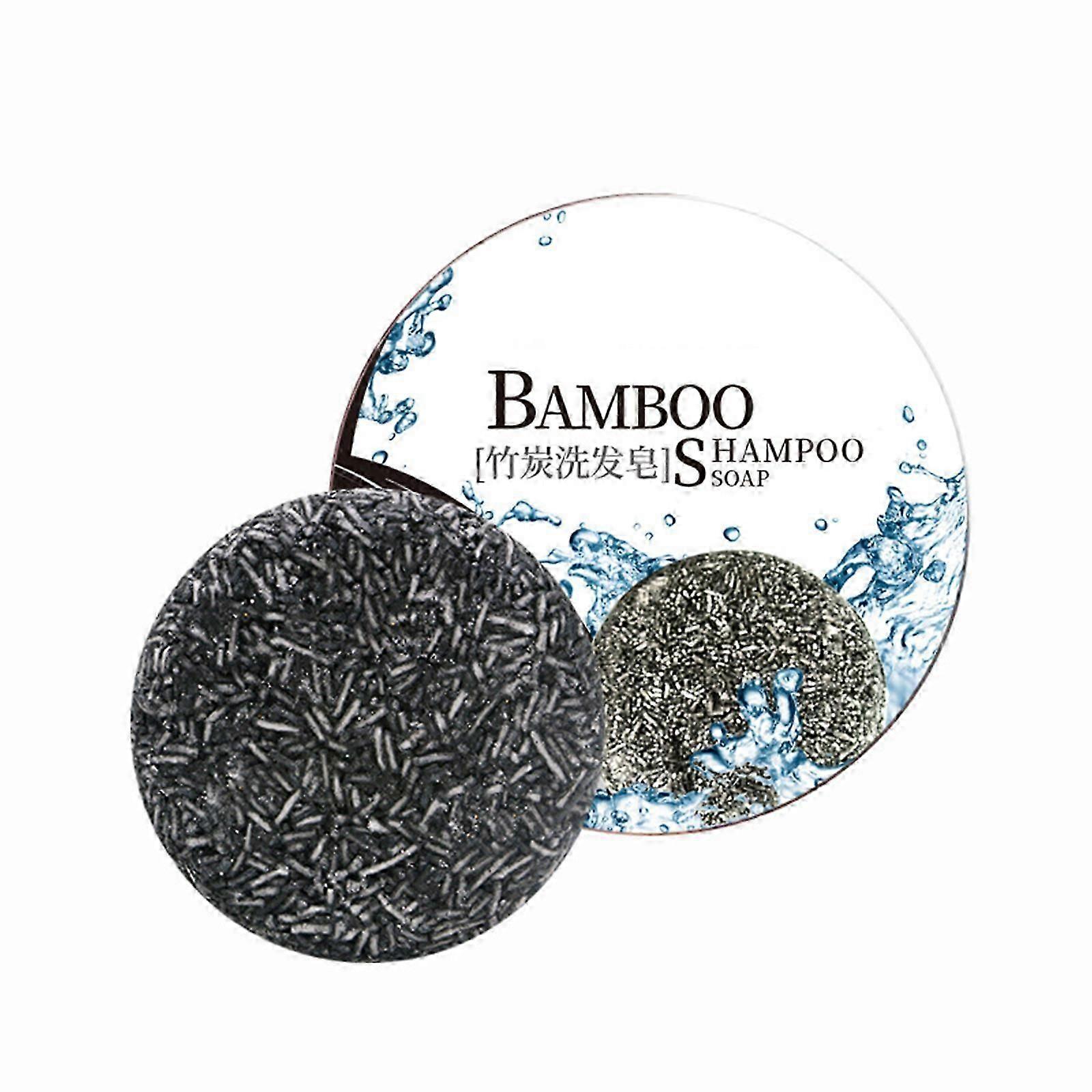 Grijs haar reverse bar, zwarte bamboe schampoo zeep bar voor wit haar, grijze ontharing zeep voor haar donkerder, haar hydraterend