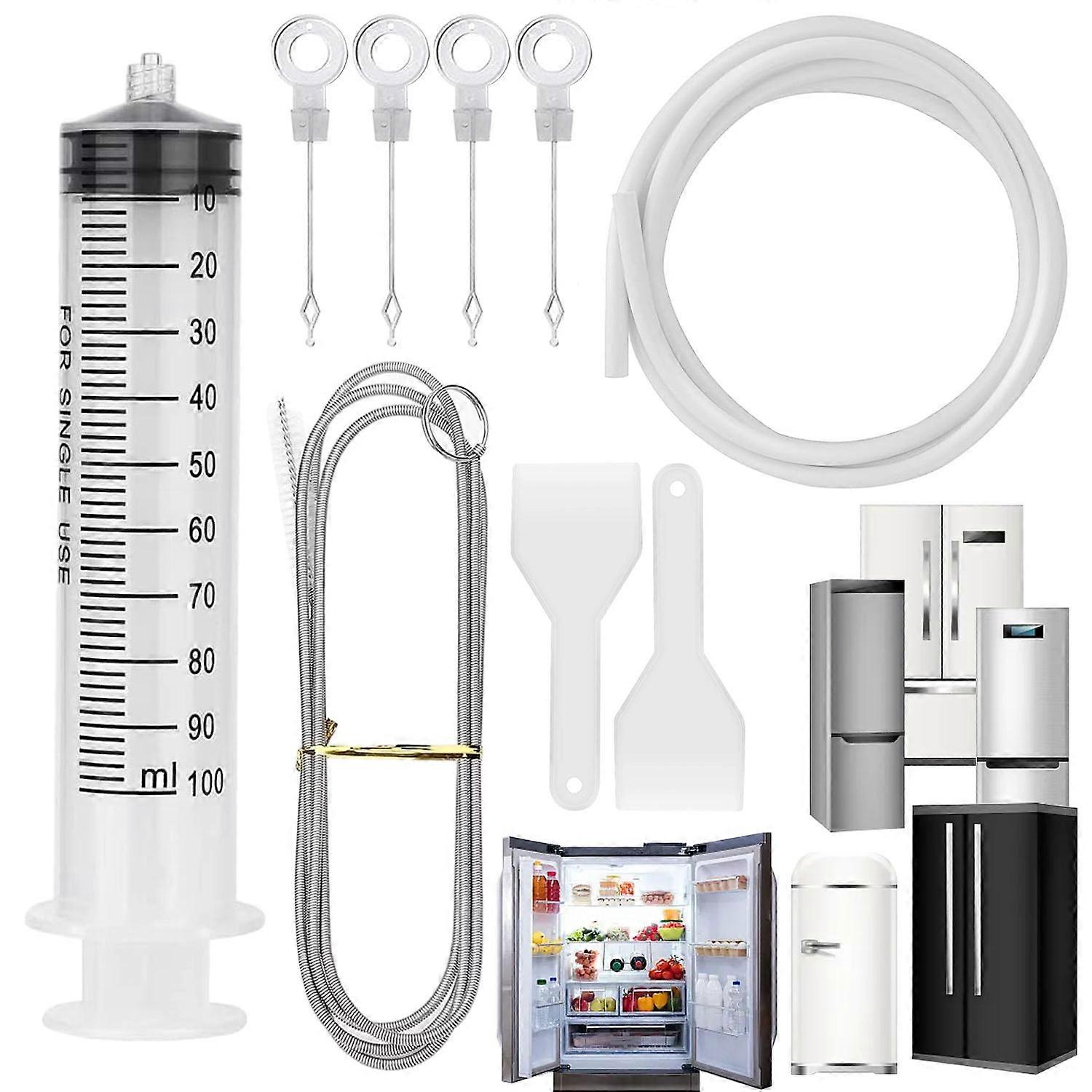 Refrigerator Maintenance Essentials, French Door Refrigerator Double Flow Cooling System Enhancer Tools