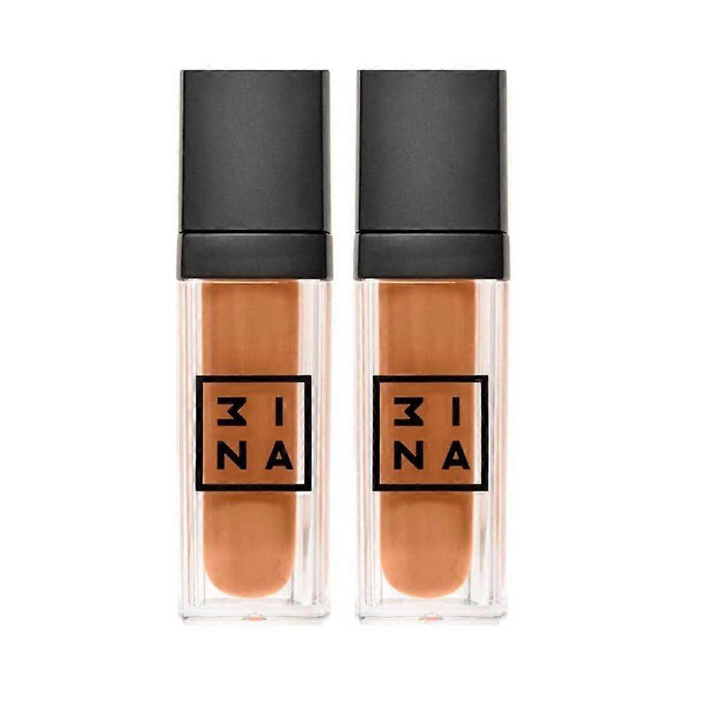 2 x 3INA Cosmetics The Liquid Concealer - 106 5g