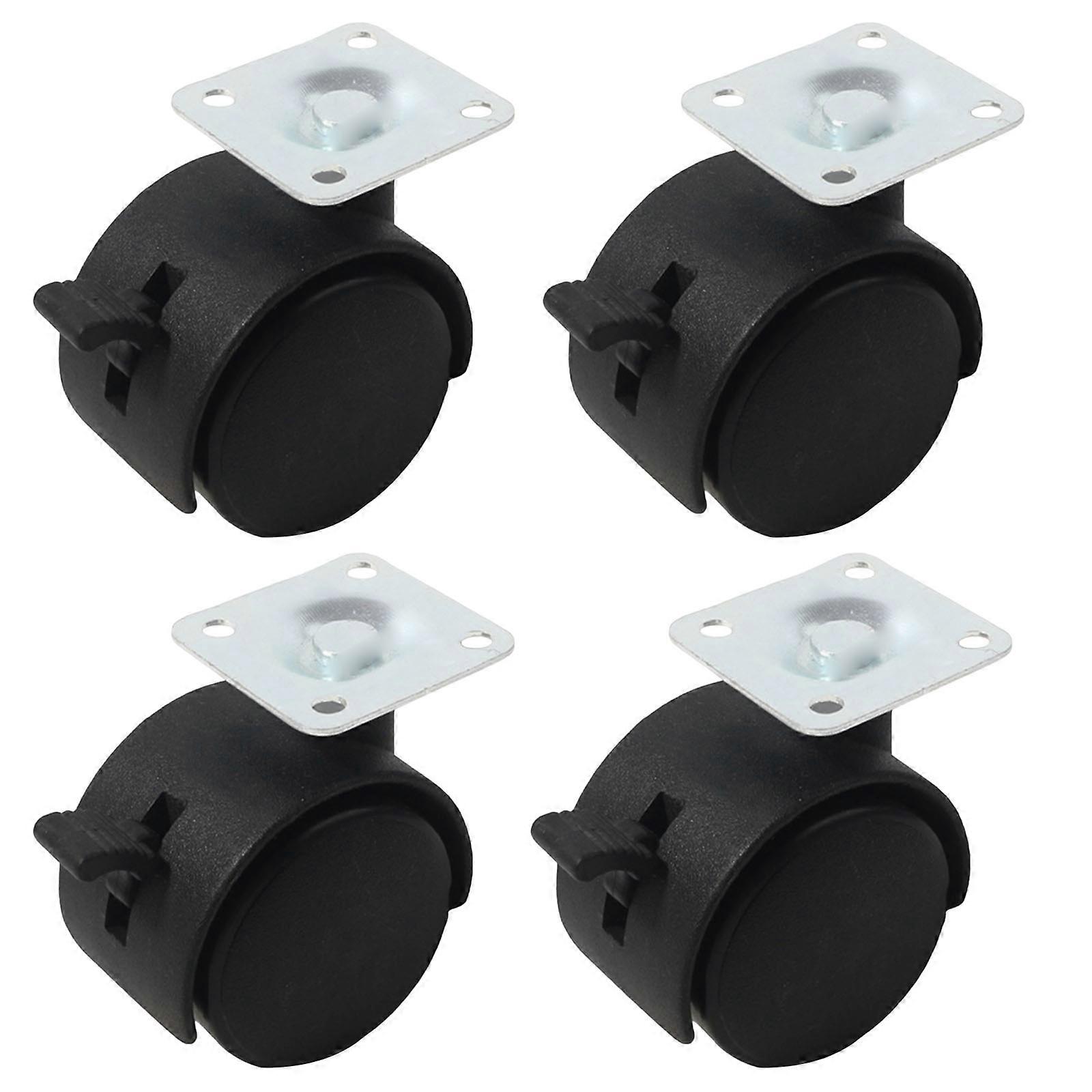 Furniture And Office Caster Wheels Suitable For Chairs Cabinets Tables With Universal Mounting Option High Load Capacity S