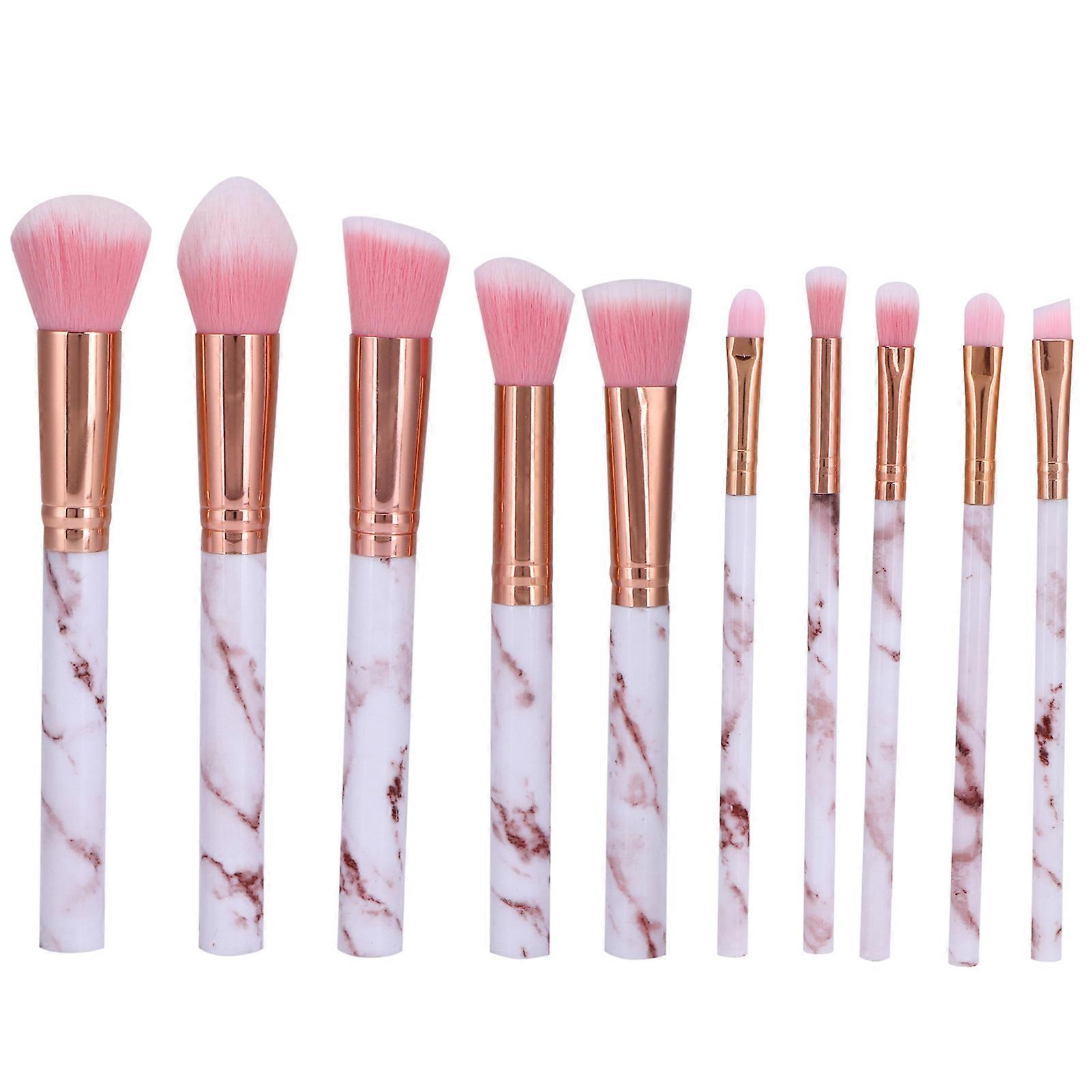 10pcs Makeup Brushes Set Face Make Up Loose Setting Powder Eyeshadow Brush Tool Set