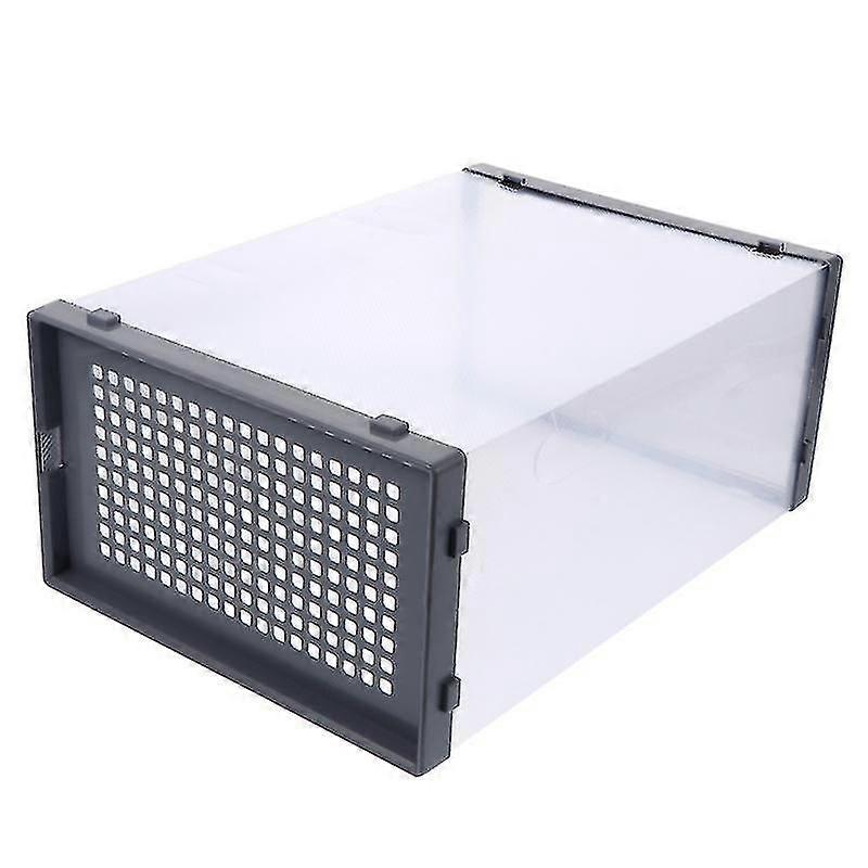 2pcs Plastic Shoes Storage Box