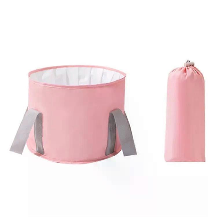 Portable Folding Outdoor Basin Bag-Multifunctional,Small,Pink