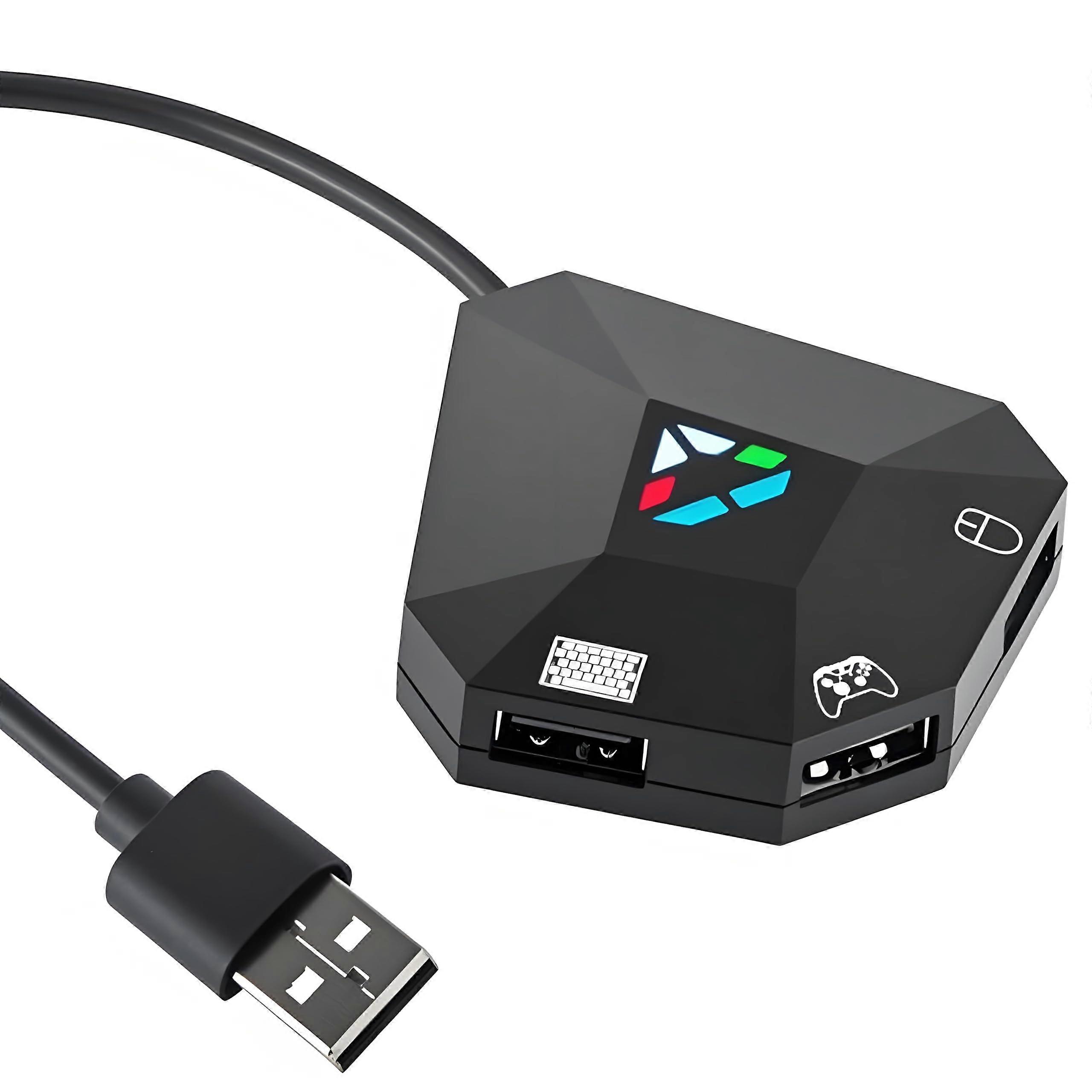 Keyboard and Mouse Adapter for FPS Gaming Wired Controller Adapter Set