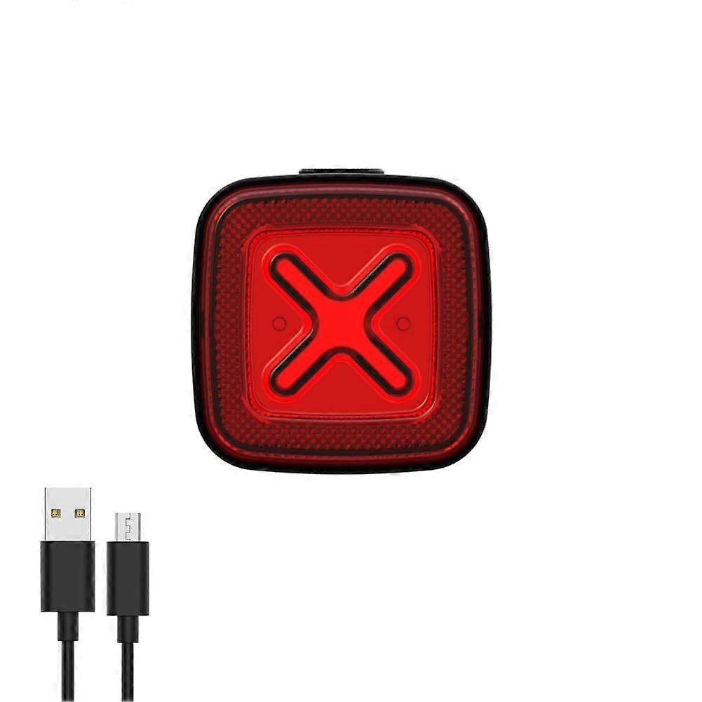 Smart Bicycle Tail Light, Waterproof USB-C Rechargeable, Ultra Bright LED with Brake Detection Features