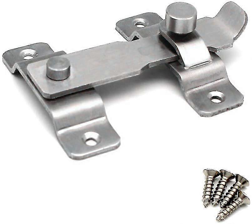 Skyvedør Lås Rustfritt Stål 1 stk