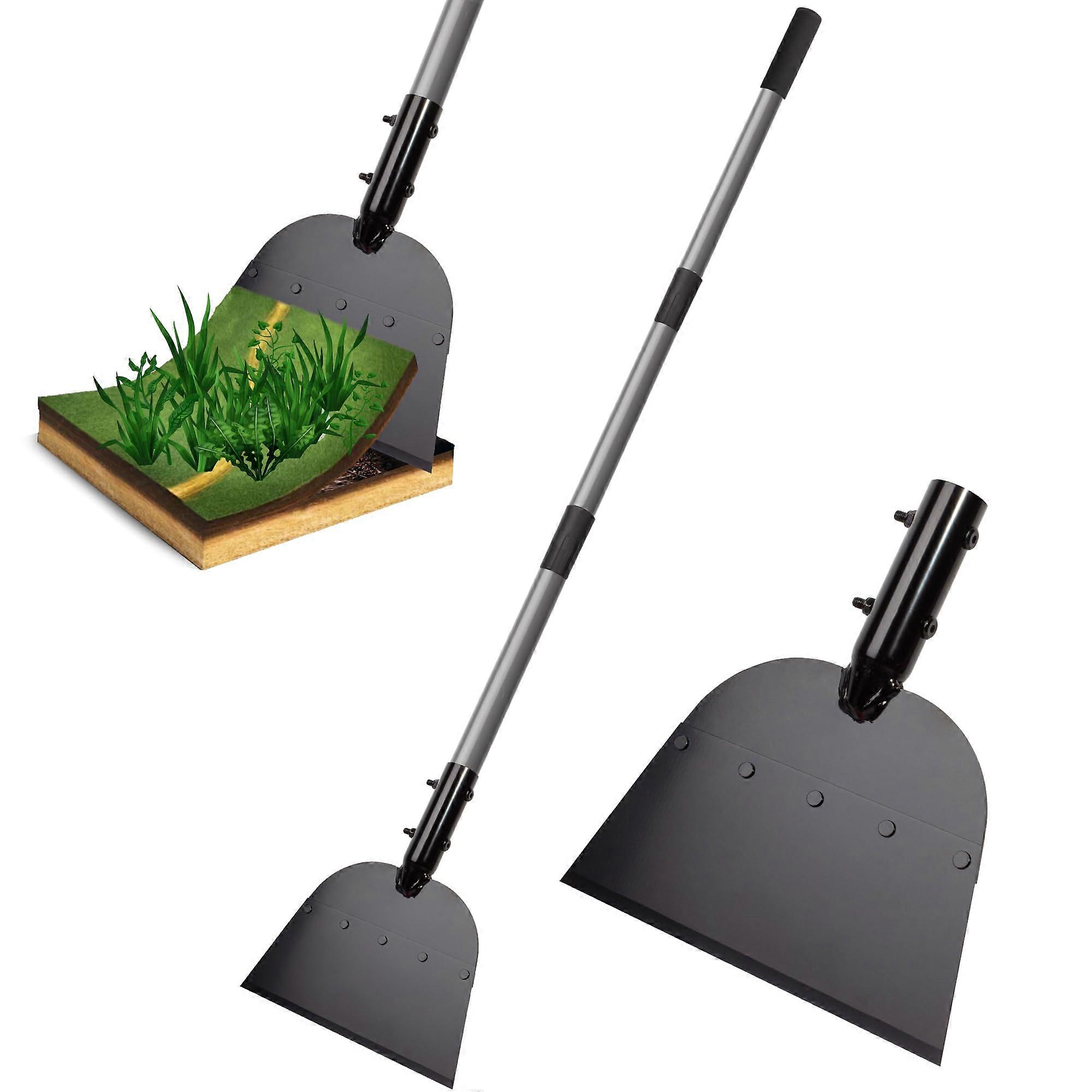 Flat Shovel,Snow Shovel, Ice Scraper, 54 inch Snow Ice Chopper for Walkway, Ice Removal Tool