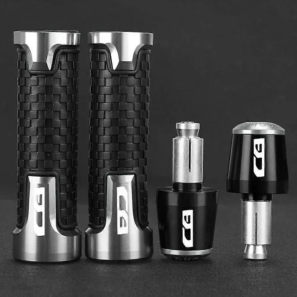 Applies to For Honda CB125R CB150R CB190R CB250R CB300R CB400 CB500X CB500R CB Motor 7/8" 22MM Handlebar Grips Handle Bar Cap End Plugs