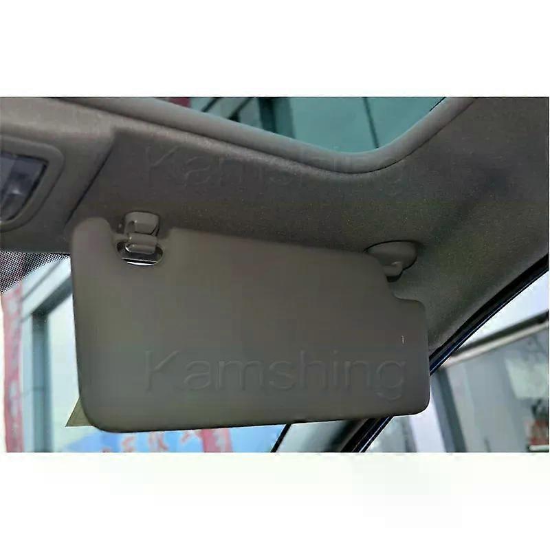 Sun Shield Overhead Console Interior Sunvisor With Mirror compatible for  Honda Jazz Fit GE 2009 - 2013 Front Sun visor assembly