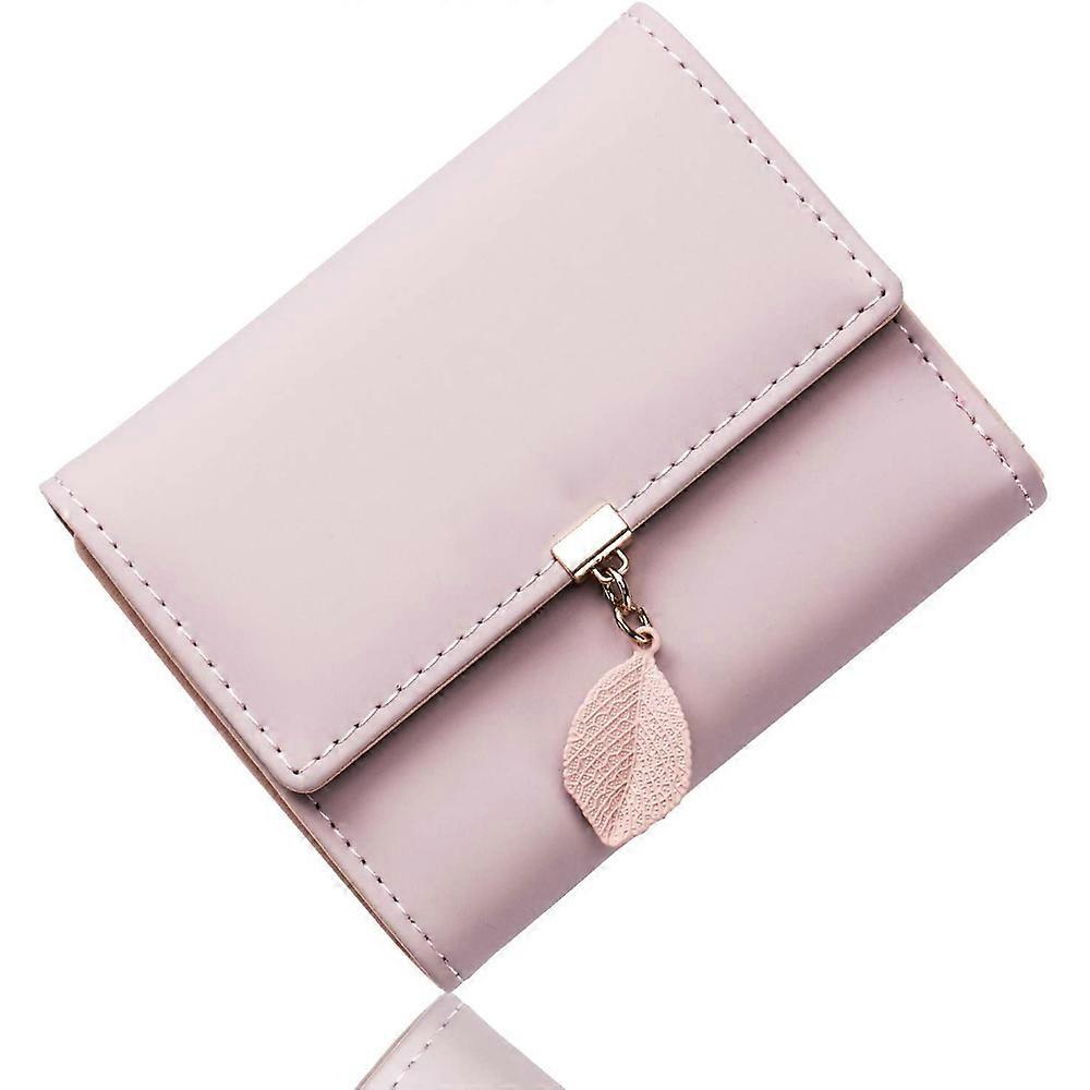 Women's wallet with RFID, small and short wallets, women's PU leather wallet, small wallet, women's wallet. With multiple compartments