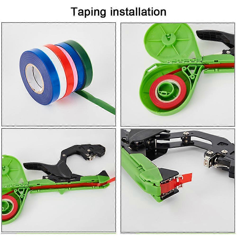 Plant Tying Machine Ergonomic Practical Portable Gardening Branch Tape Tool for Grape Tomato Cucumber