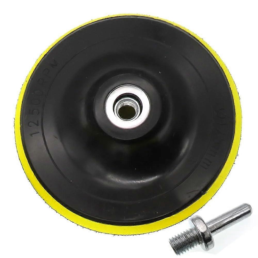 5 Inch Hook and Loop Sanding Backing Pad with M10 Drill Adapter for Random Orbit Sander Polisher and Buffer