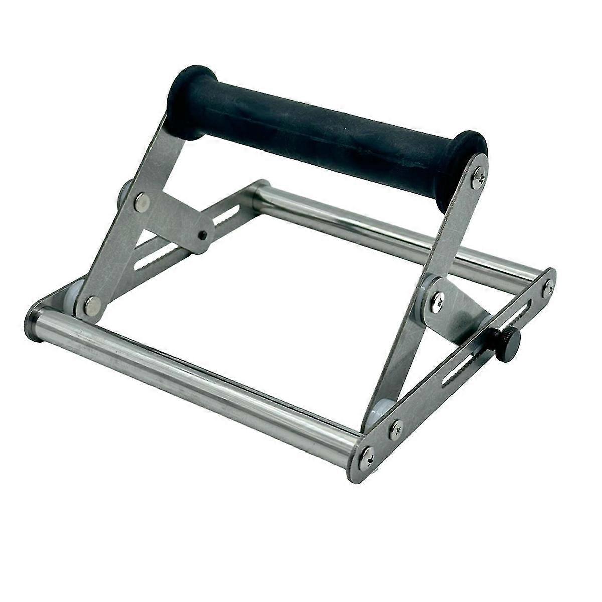 Stainless Steel Cutting Machine Support Shelf Foldable Portable Support Rack Cutting Machine Attachment