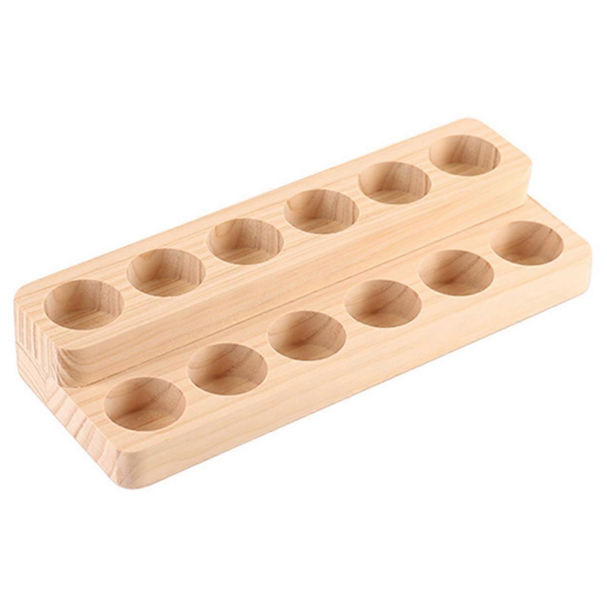 Essential Oil Storage Displaying Organizer Essential Oil Rack Hold 12Slots Bottle for Organizing Wo