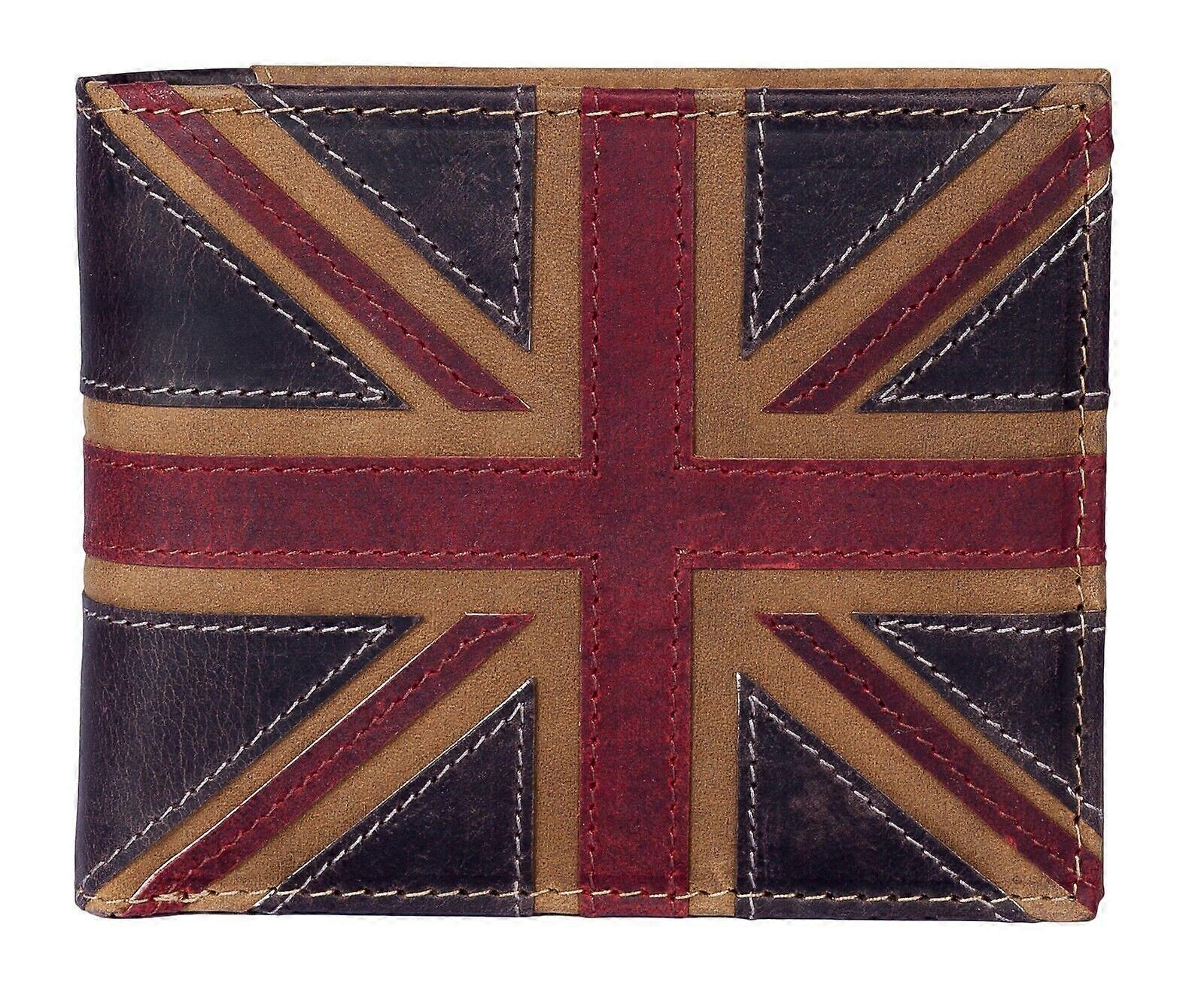 Union Jack Wallet Brown