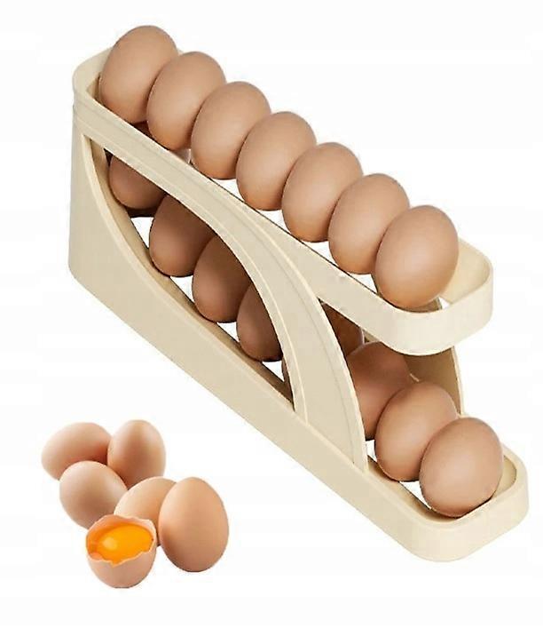 Egg Organizer Container For The Fridge Shelf Egg Feeder Box
