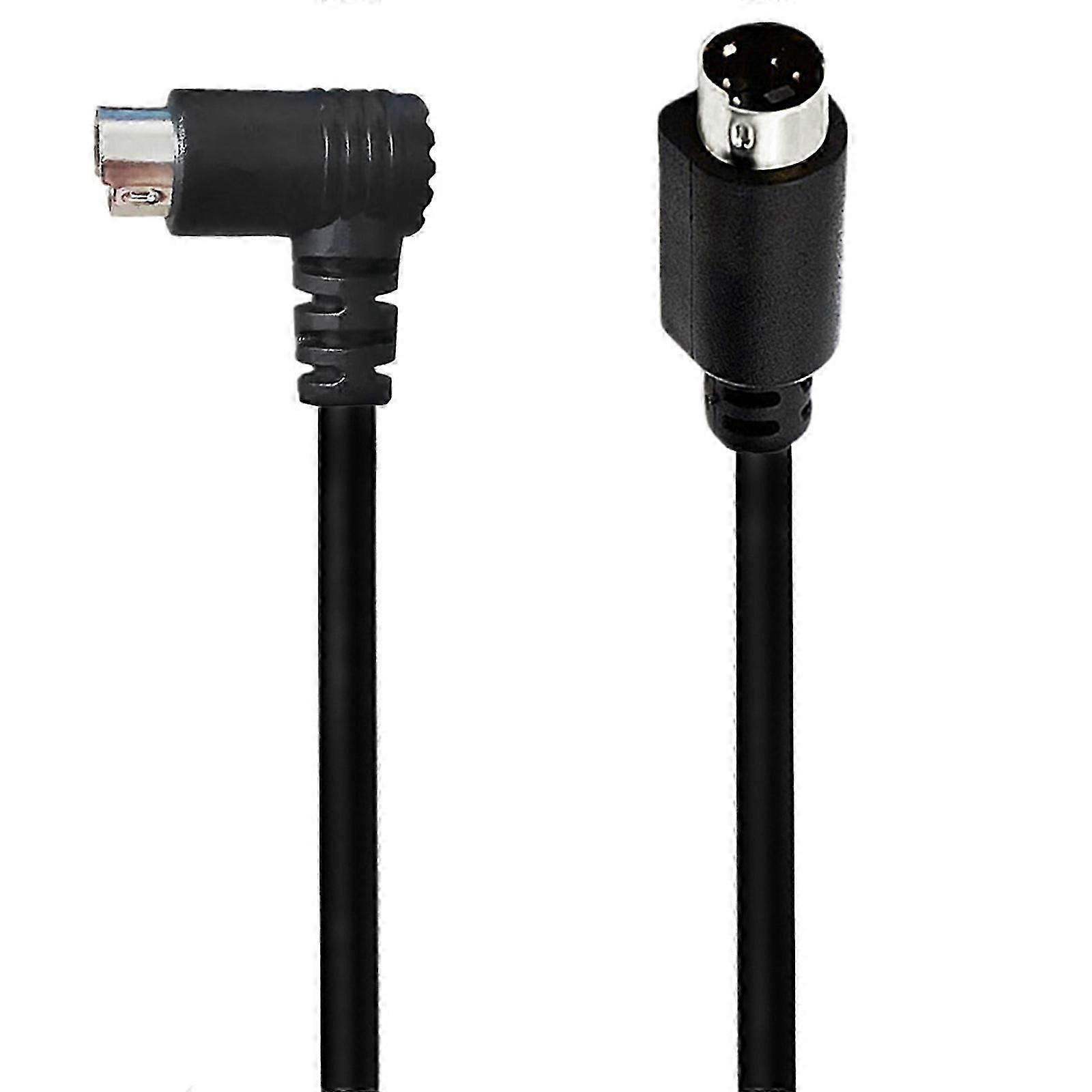 Gold-plated 4-pin S-video cable for camcorders and home theater systems