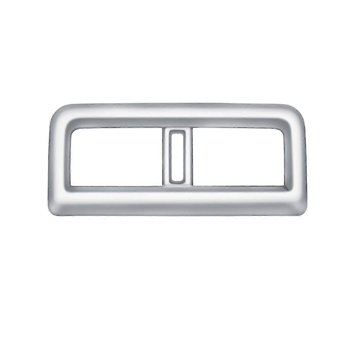 Rear AC Vent Trim Inner Frame for Model -60 2022-2023 RHD Car Accessories Silver