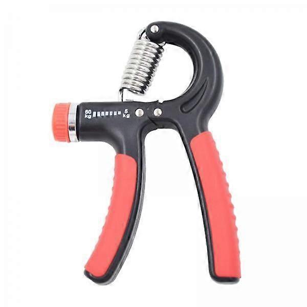 4xHand Grip Strengthener Adjustable Wrist Forearm Gripper Exercise Black Red