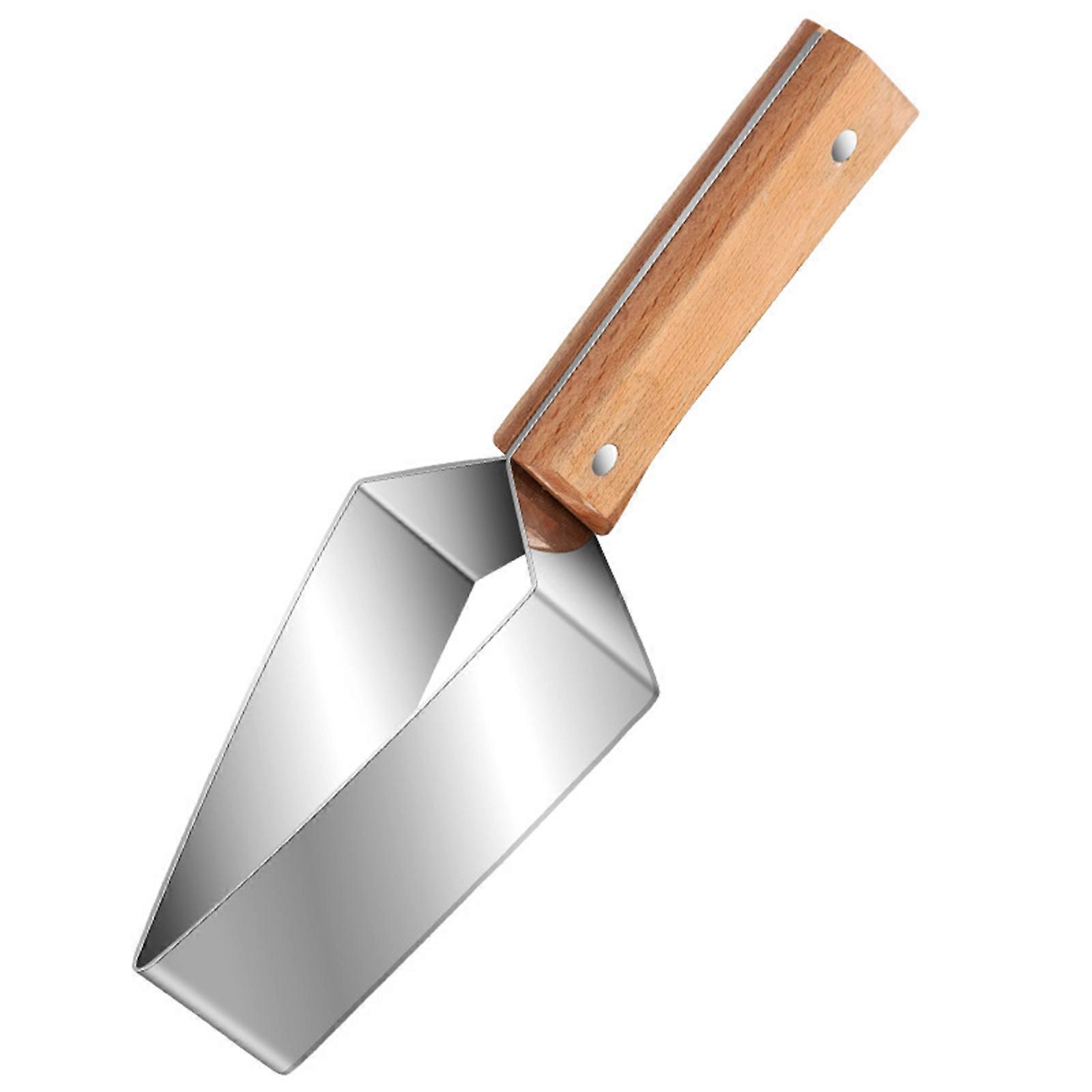 Fruit Slicer Stainless Steels Triangular Watermelon Cutter Slicer Salad Melon Cutter Fruit Cube Cutter Slicer Kitchen Tool