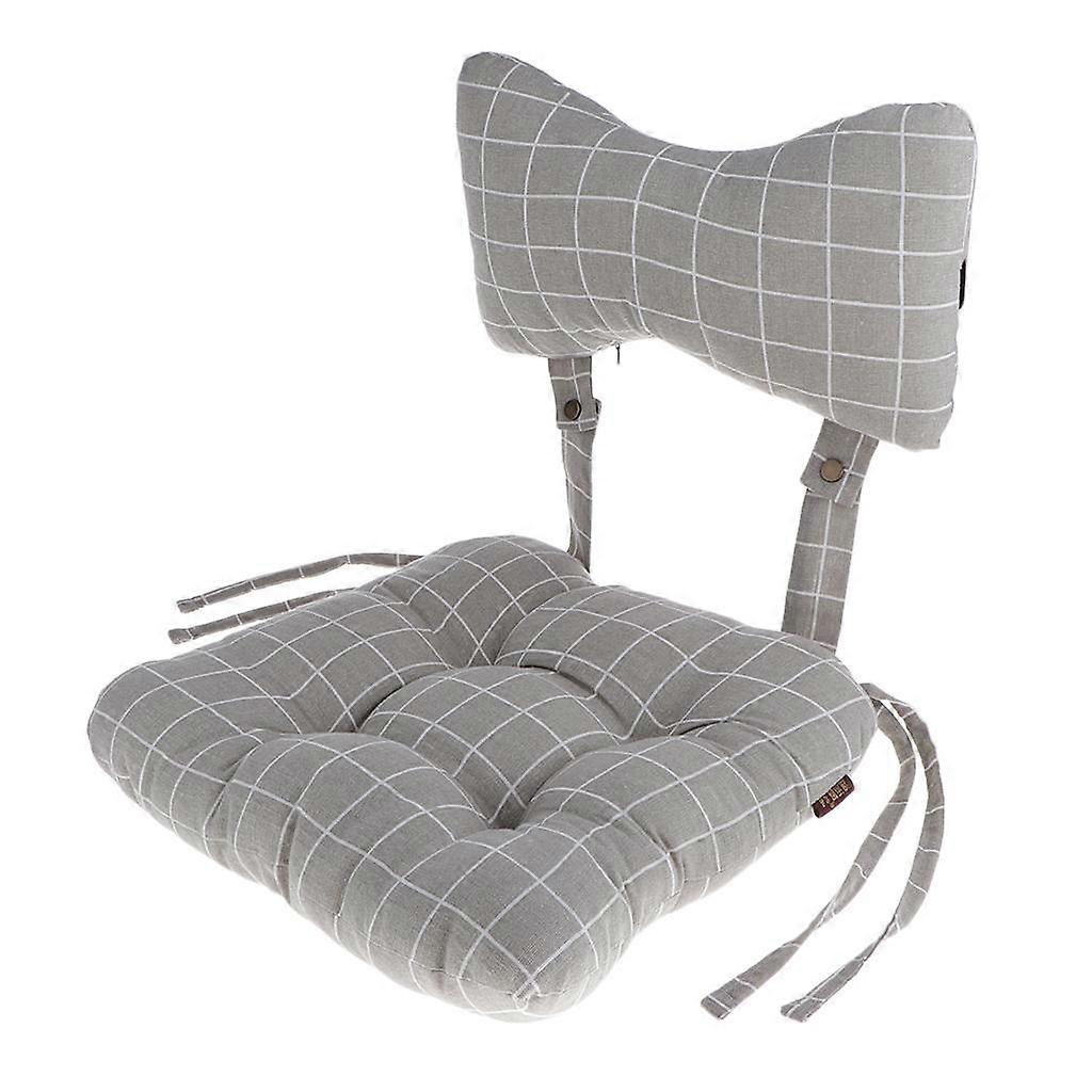 Non-slip Soft Comfortable Reversible Cushion Mats With Ties For Office